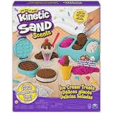 Kinetic Sand Ice Cream Treat Playset & 2.5lb Blue Sand | Amazon (US)