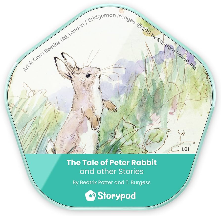 Storypod Token - The Tale of Peter Rabbit and Other Stories - Tales from Beatrix Potter's Magical World - for Kids, Toddlers, Children - SEL Audio Learning & Interactive Playtime Fun | Amazon (US)