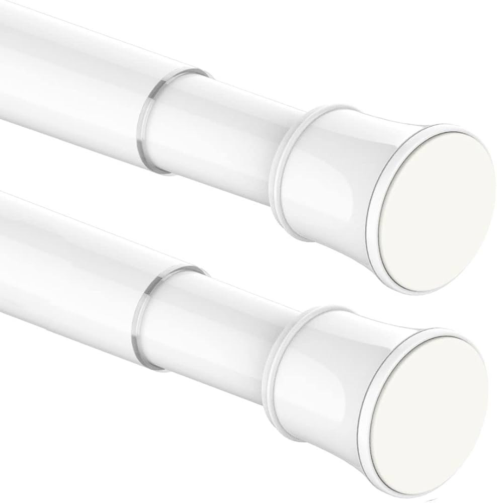 Gardinenstange ohne Bohren und Schrauben Teleskopstange Duschvorhangstange zum Einklemmen Vorhang... | Amazon (DE)