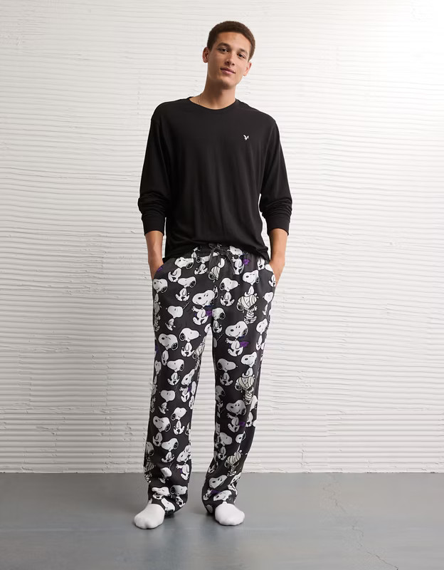 AE Snoopy Halloween Flannel Pant | American Eagle Outfitters (US & CA)