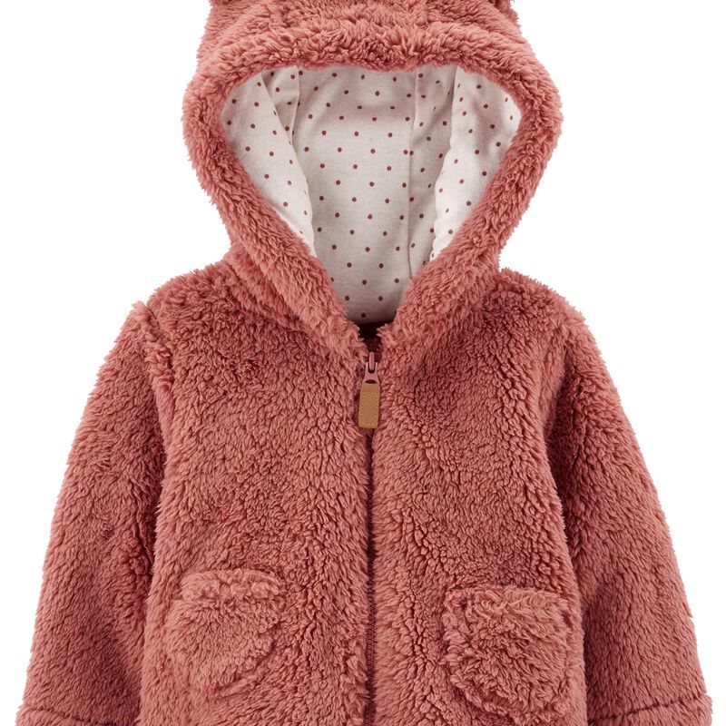 Baby Sherpa Hooded Cardigan | Carter's