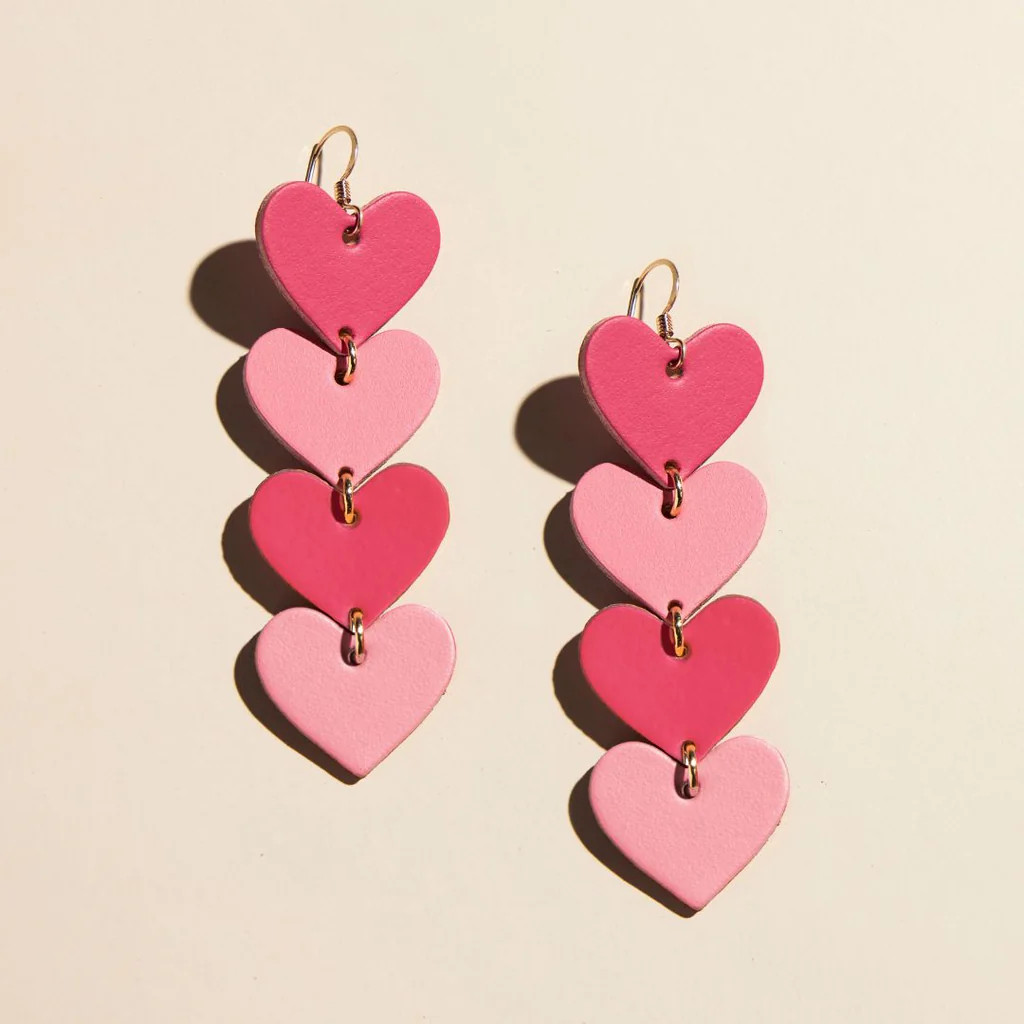 Pink Pepper Ashton | Nickel and Suede