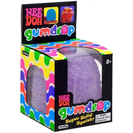 NeeDoh Gumdrop Stress Ball (Purple), 1ct | Walmart (US)