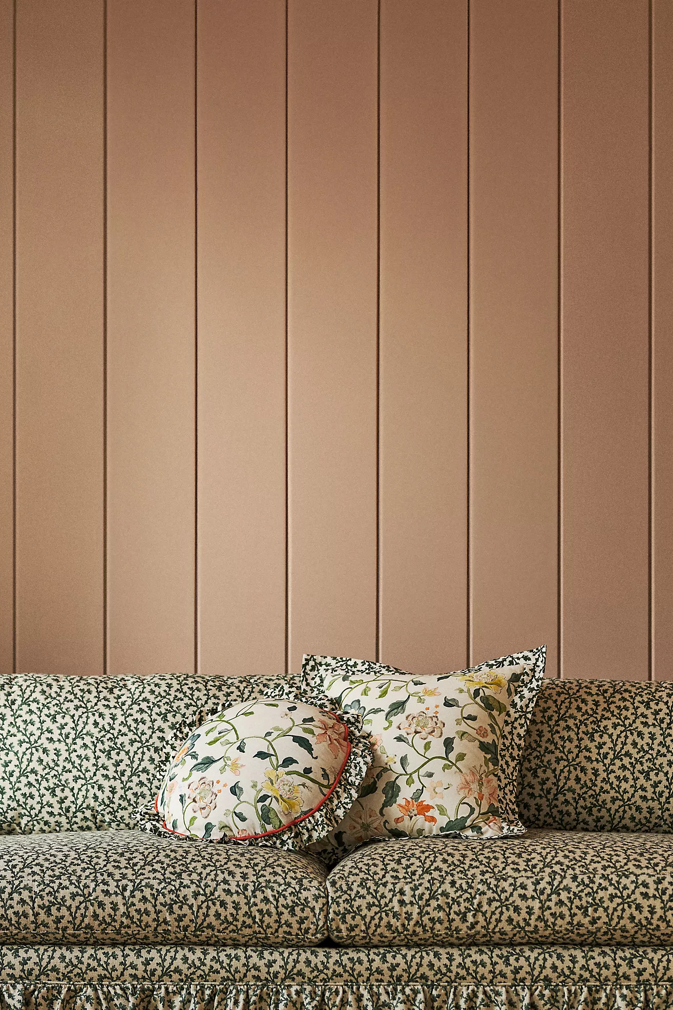 Hattie Cotton Floral Printed Pillow | Anthropologie (US)