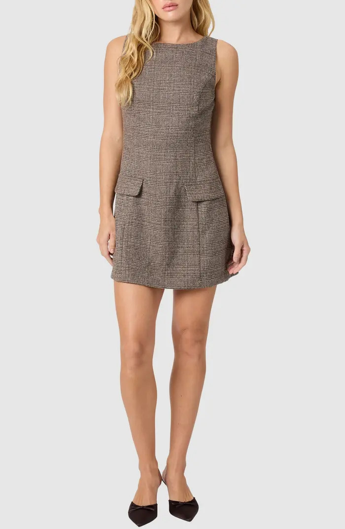 Lush Glen Plaid Sleeveless Minidress | Nordstromrack | Nordstrom Rack