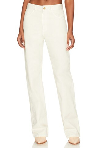 NILI LOTAN Mitchel Pant in Winter White from Revolve.com | Revolve Clothing (Global)