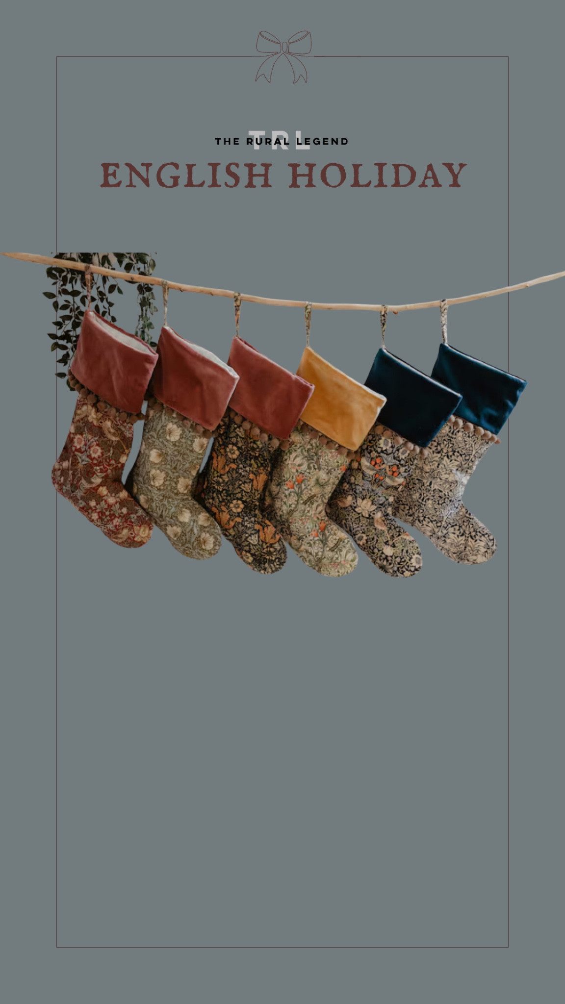 English vintage Victorian Christmas stockings

#LTKHome #LTKSeasonal #LTKFindsUnder50