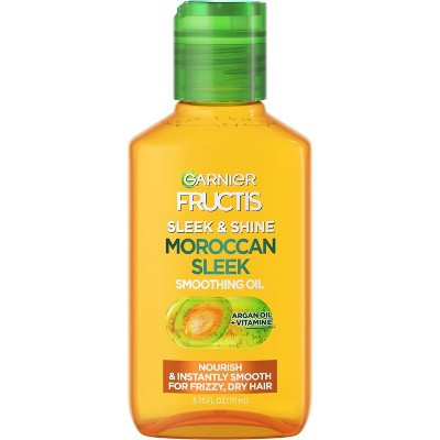 Garnier Fructis Sleek & Shine Moroccan Sleek Oil Treatment - 3.75 fl oz: Moisturizing, Contains Argan Oil, Daily Use | Target