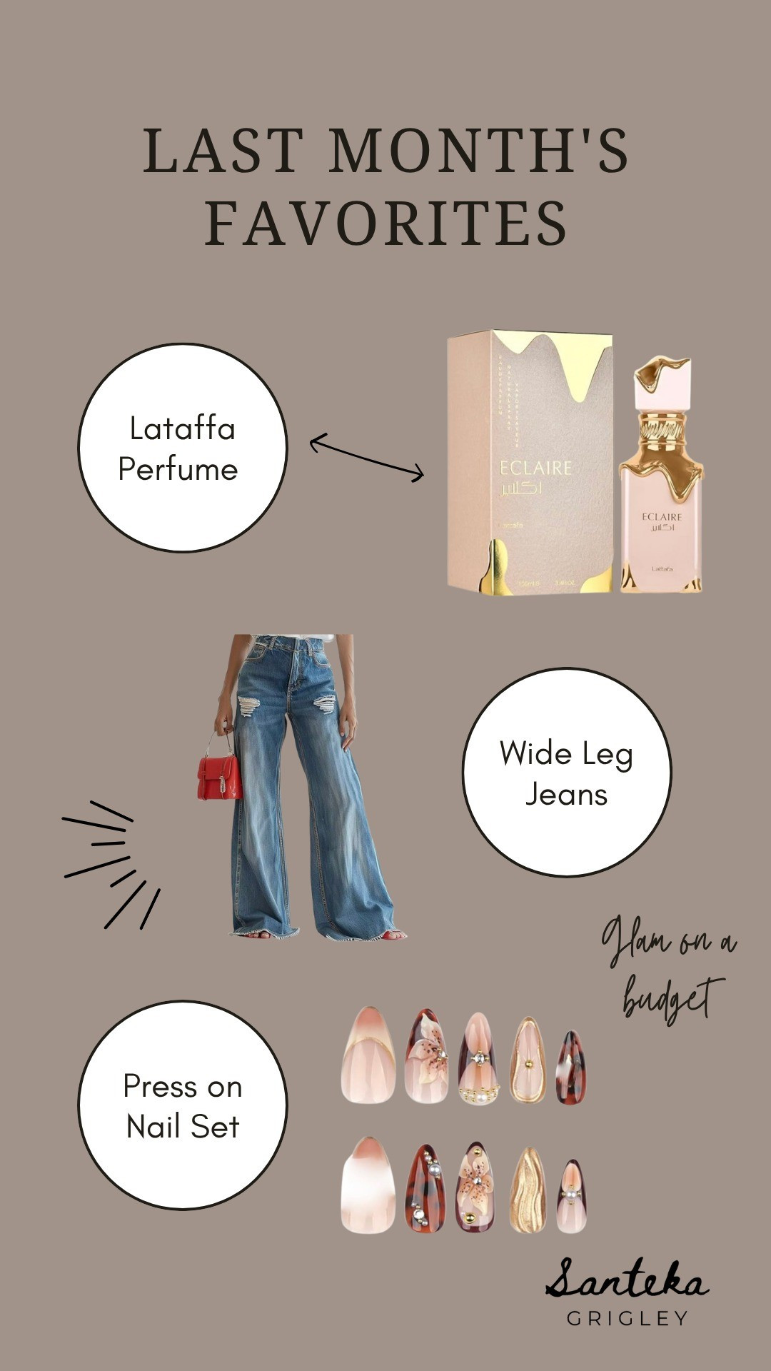 Last month’s obsessions: comfy wide-leg jeans, a new signature scent, and the perfect fall-inspired press-on nail set 🍂✨

#LTKBeauty #LTKStyleTip #LTKFindsUnder50