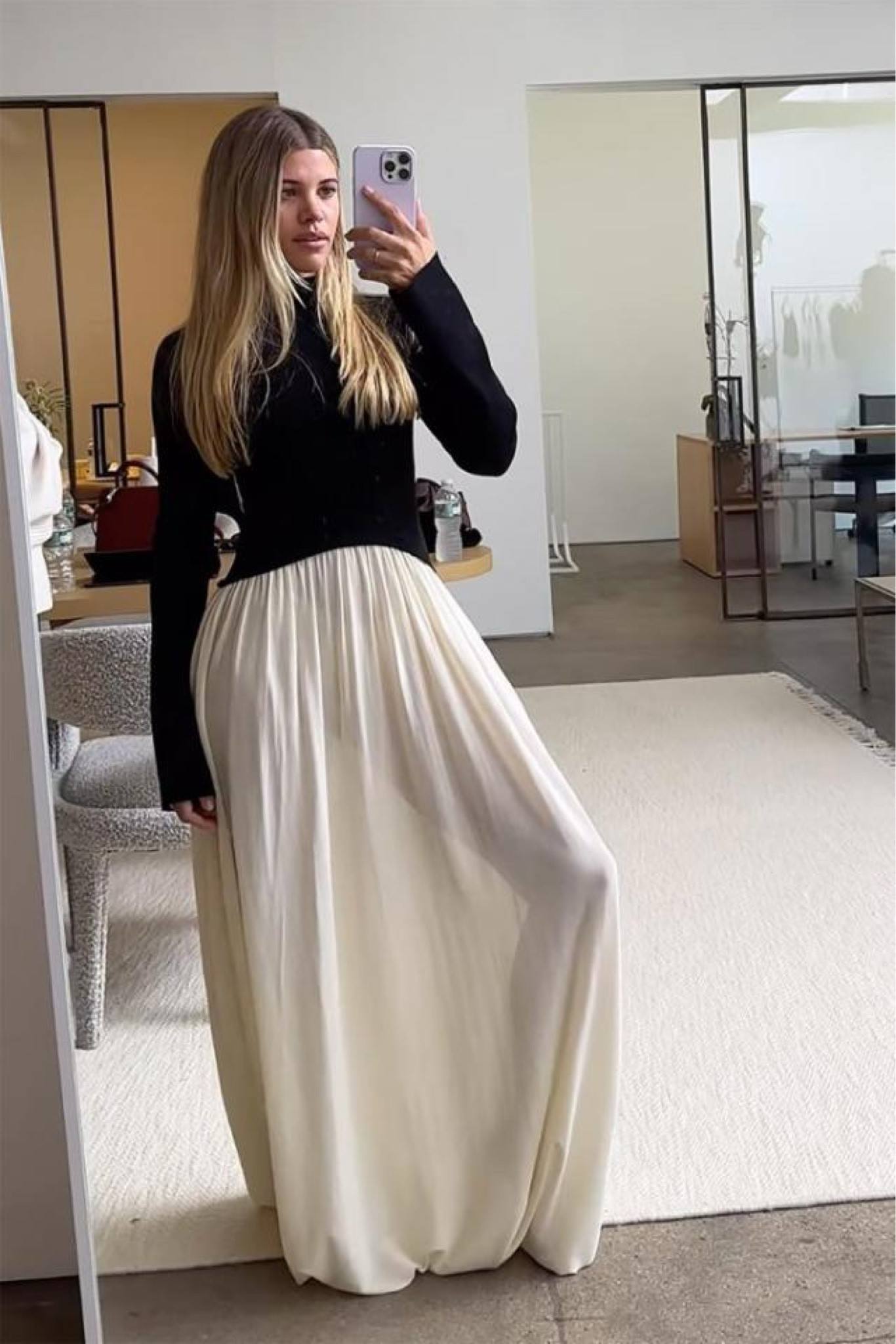Restock alert shop Sophia Ritchie Grainge midweight fine knit mock neck long sleeve dress #SophiaRitchieGraunge #CelebrityStyle

#LTKStyleTip