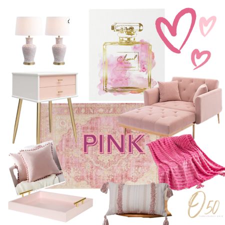 Love, Valentine’s Day and PINK all go hand in hand.

Here are some chic + affordable DIY pink home decor ideas and picks, all from Amazon.


#LTKunder50 #LTKstyletip #LTKhome