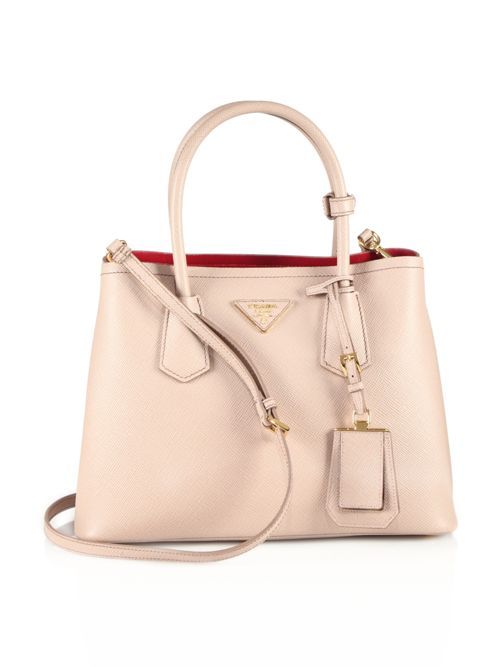 Saffiano Cuir Small Double Bag | Saks Fifth Avenue