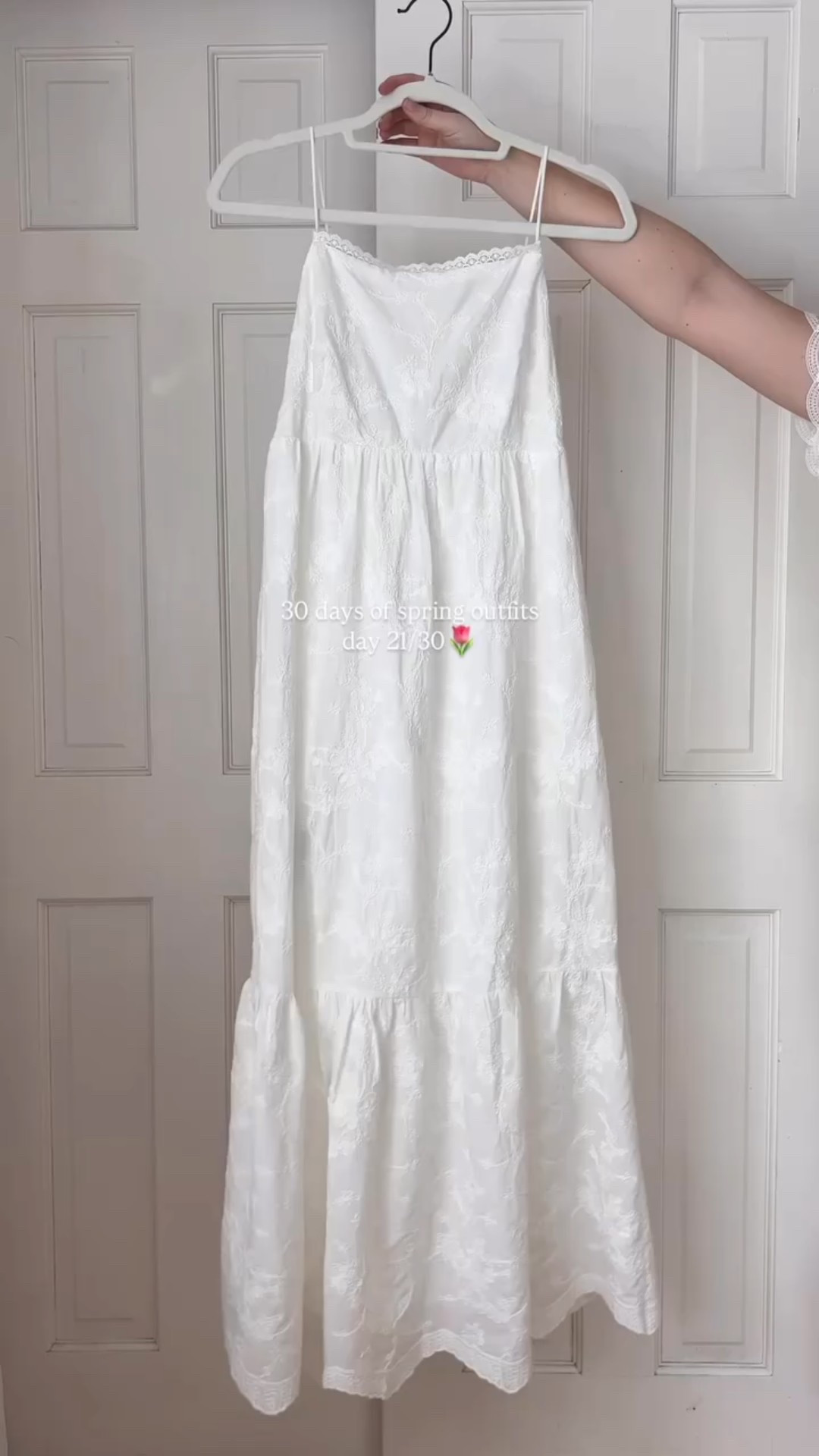 Spring dress 21/30🌷🐝 white dress, summer dress, summer outfit  - i wear a size US4

#LTKFindsUnder100 #LTKPetite #LTKSaleAlert