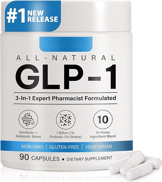 GLP-1 Supplement for Women and Men, Hunger & Metabolism Support - Support GLP1 Naturally, with Pr... | Amazon (US)