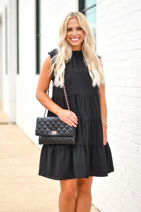 Dance With Me Dress - Black | The Impeccable Pig