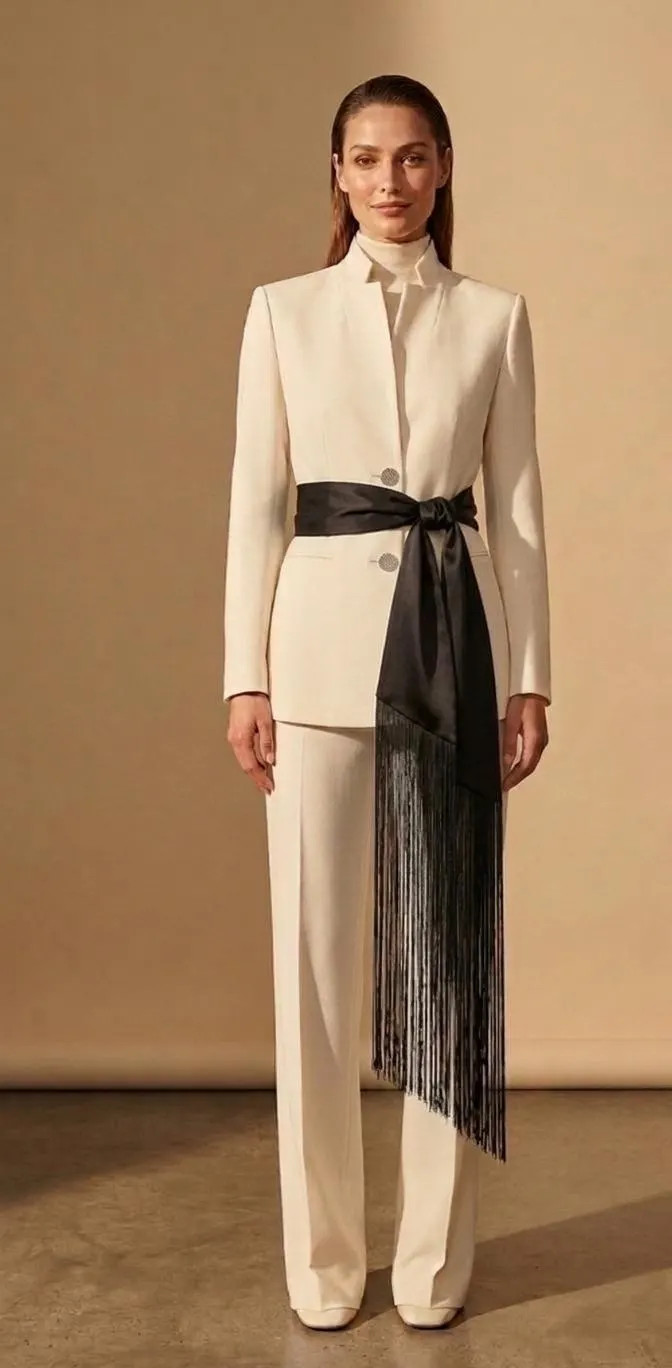 Luxury Silk Fringe Belt, Long Silk Sash for Women, Silk Waist Wrap, Evening Dress Accessory, Boho Hip Belt, Designer Fringe Sash, Silk TieUp | Etsy (Global)