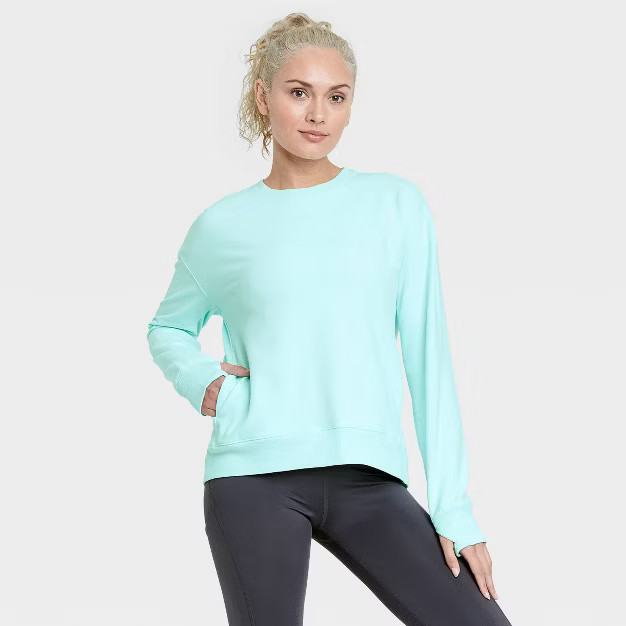 Women's Crewneck Sweatshirt - All in Motion™ | Target