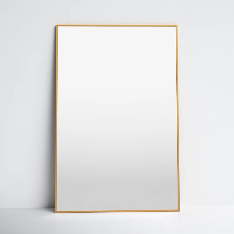 Stepanie Rectangle Metal Mirror | Wayfair North America
