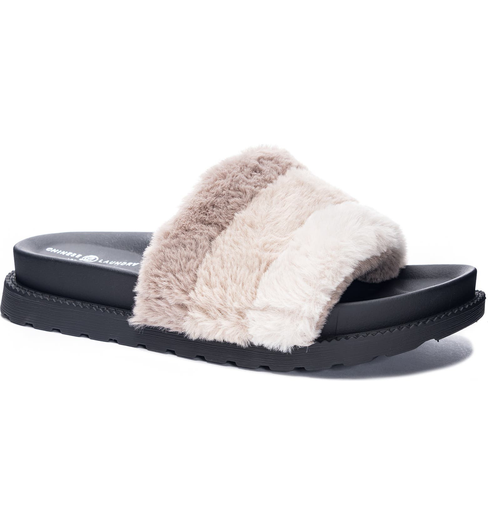 Treat Faux Fur Slide Slipper | Nordstrom | Nordstrom