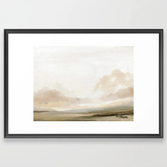The South Framed Art Print by Dan Hobday Art | Society6