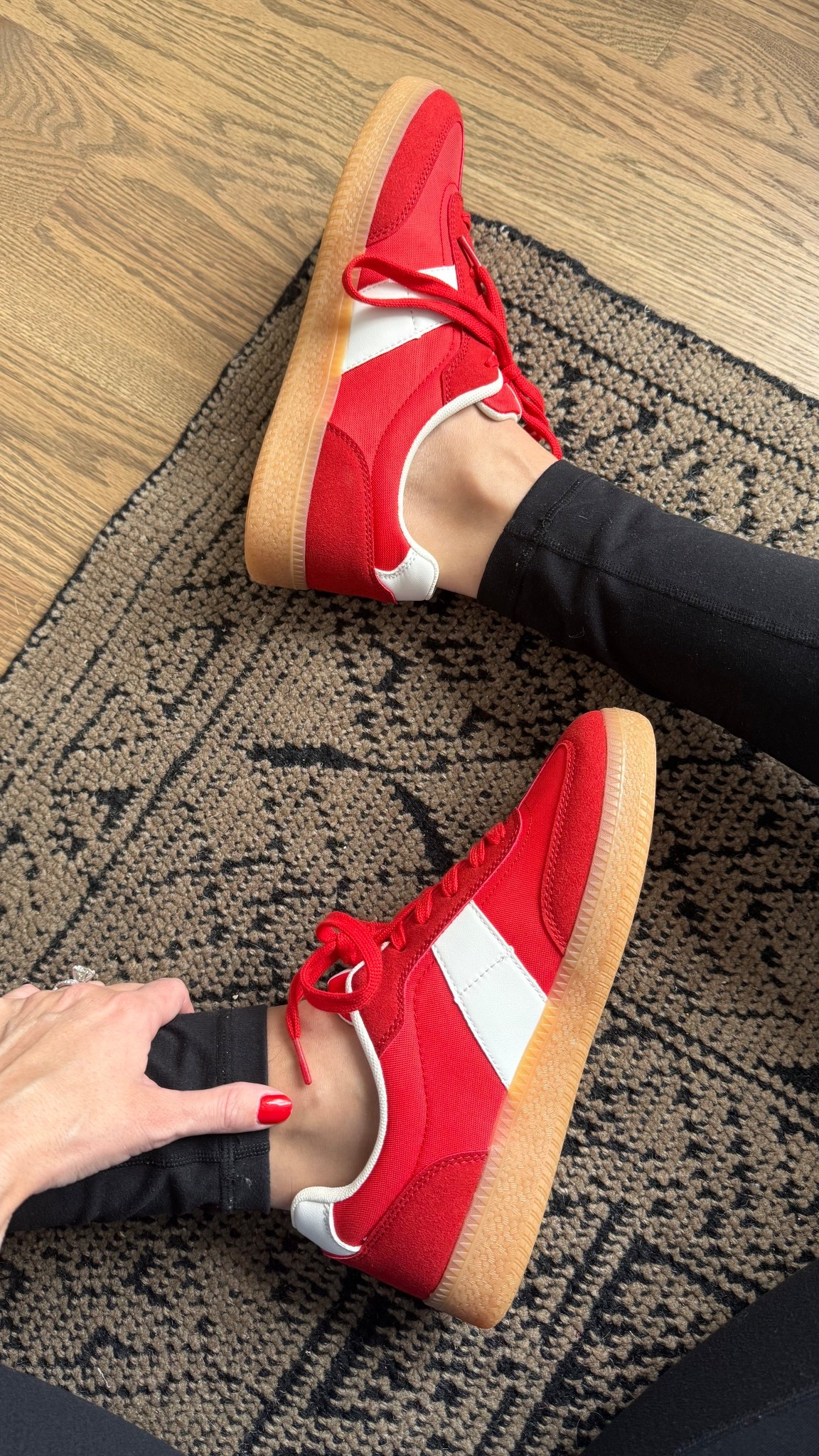 I pulled out these red and white Amazon sneakers to match my valentines shirt today! 



#LTKValentine #LTKgrwm #LTKootd
