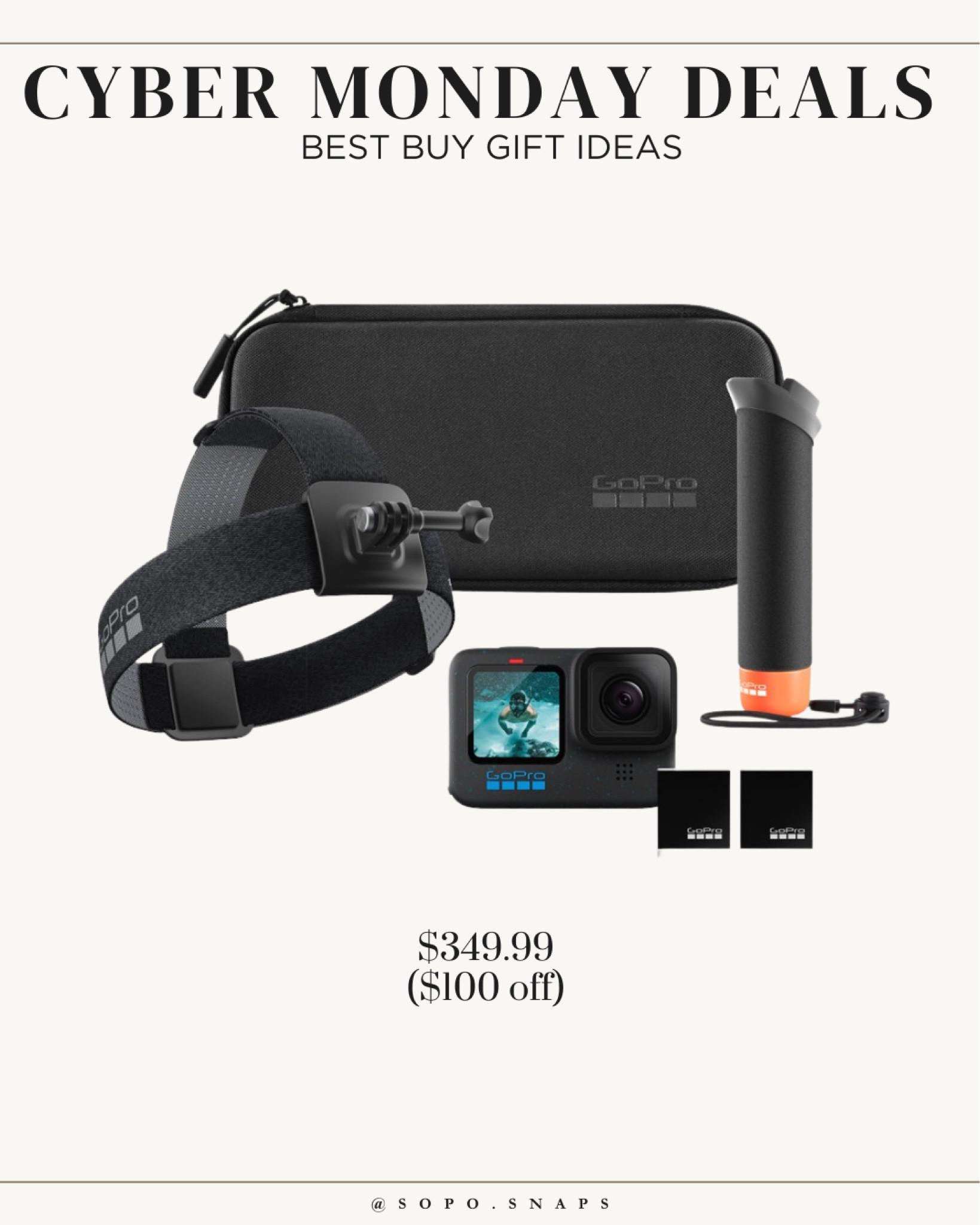 BEST BUY Go-PRO SALE! Cyber DEALS! $50-100 OFF!

#LTKsalealert #LTKCyberWeek #LTKGiftGuide