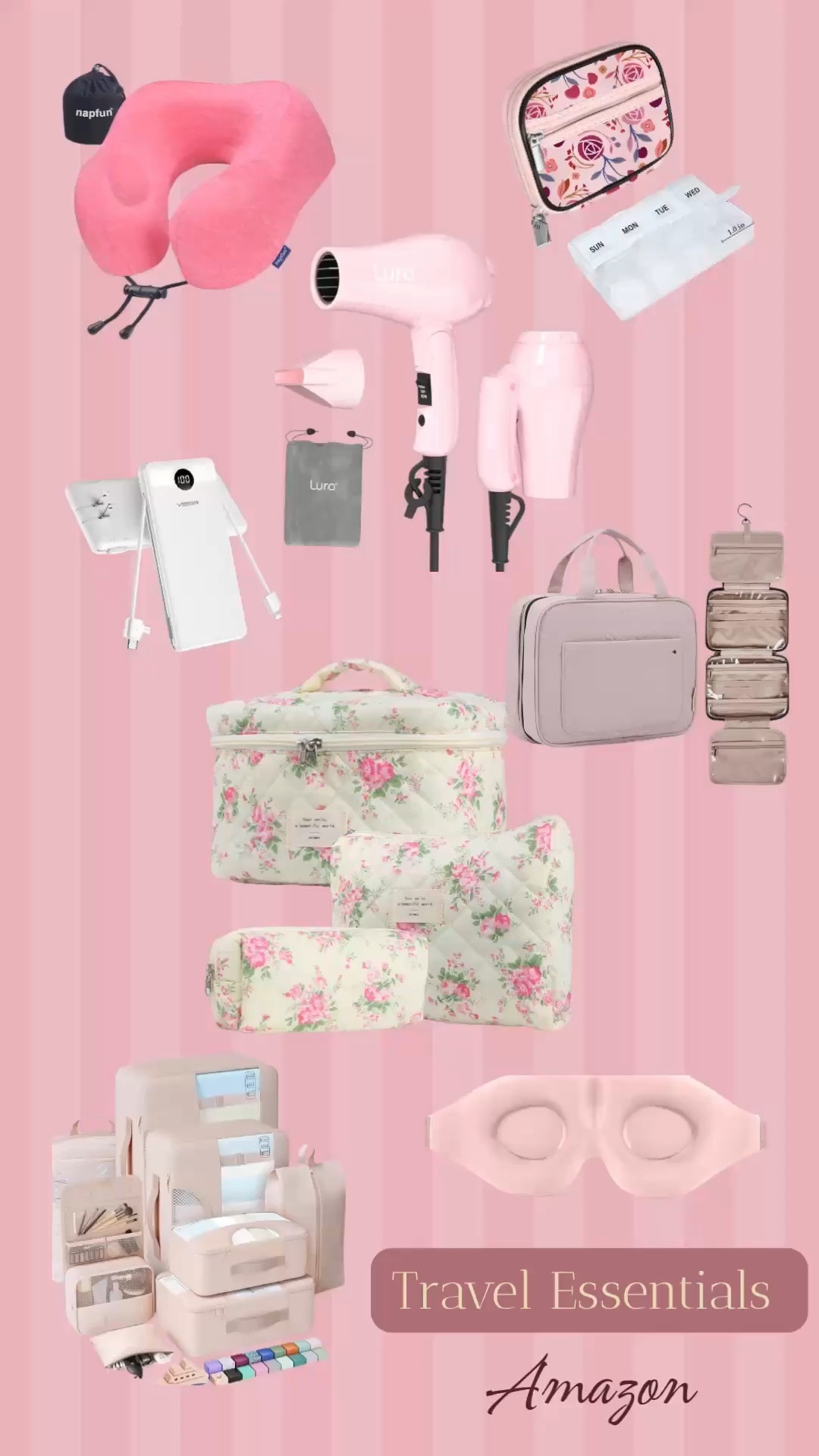 Travel essential from Amazon ✈️🧳
Travel essentials 
Amazon finds 

#LTKTravel