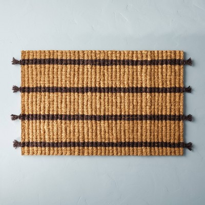 Multi Stripe Estate Coir Door Mat - Hearth & Hand™ with Magnolia | Target