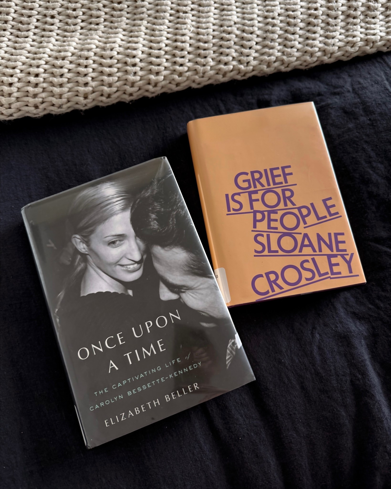 Currently reading: Once Upon a Time — Elizabeth Belles. Grief Is for People — Sloane Crosley.

#LTKHome #LTKselfcare #LTKmorningroutine