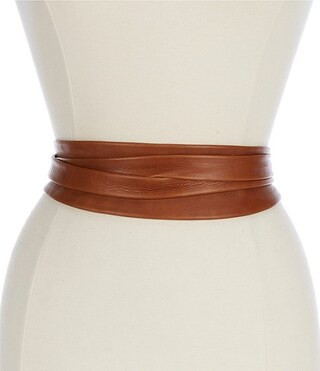 Classic Wrap Leather Belt | Dillard's