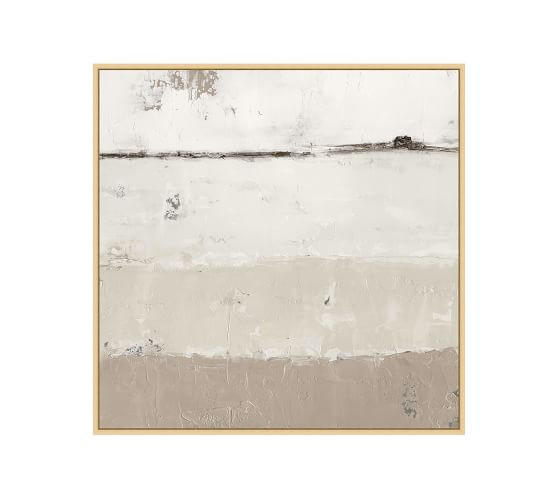 Out to Sea Framed Canvas Print | Pottery Barn (US)