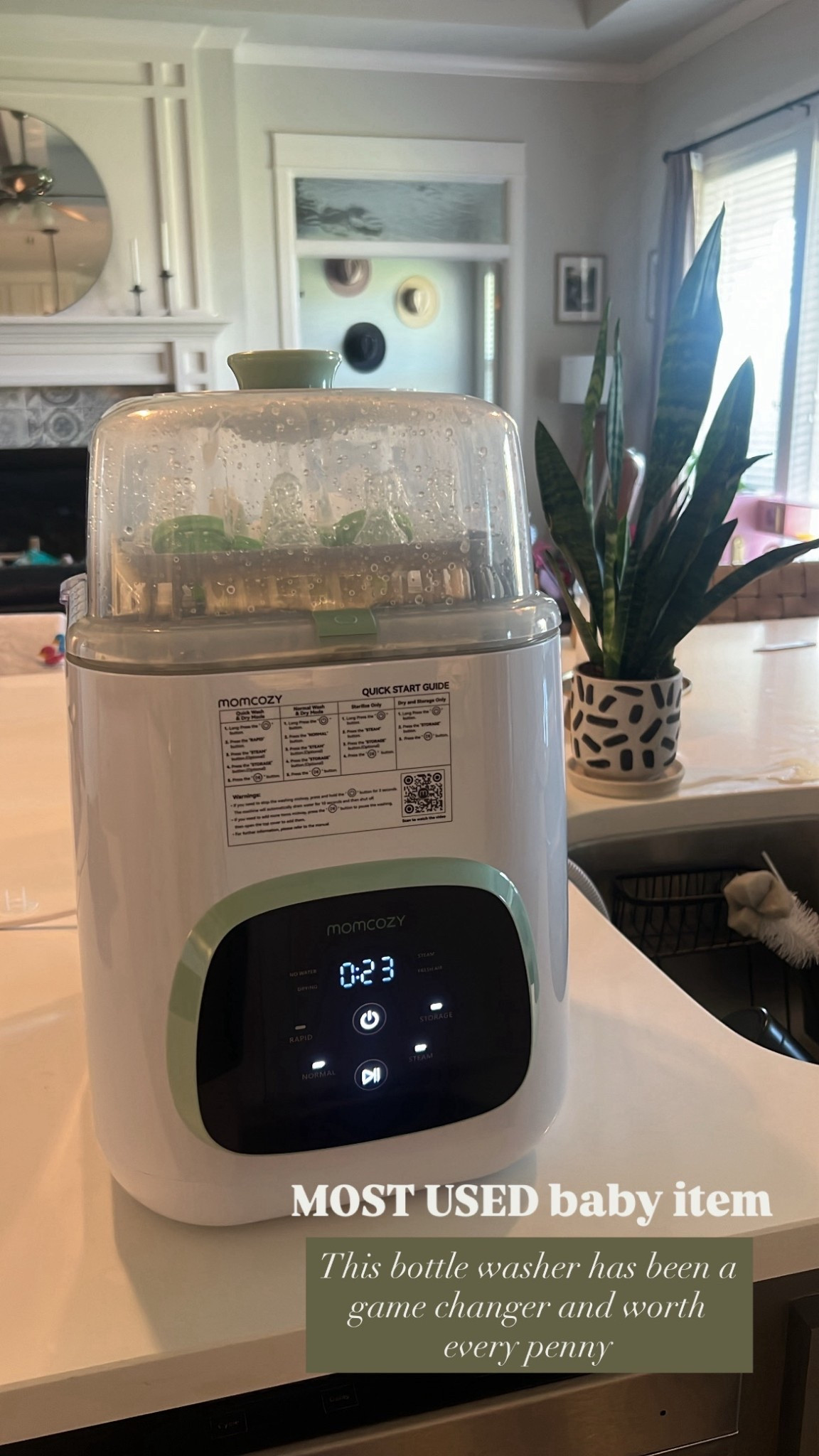 One of our most used baby items. We run this bottle washer atleast once a day. As a second time mom who spent so much time hand washing bottles & pump parts with my first, I can easily say this is worth every penny. 

Bottle washer / momcozy / baby registry must have / baby registry essentials / most used baby items / post Partum must haves

#LTKBump #LTKBaby