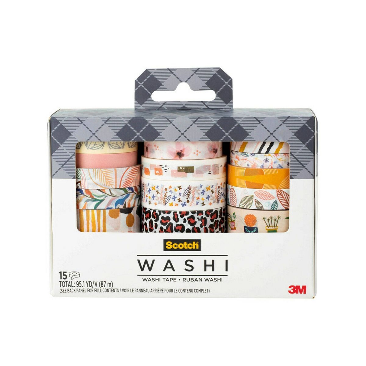 Scotch 15pk Expressions Washi Tape | Target