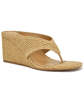 Women's Jadde Slip-On Wedge Sandals | Macy's
