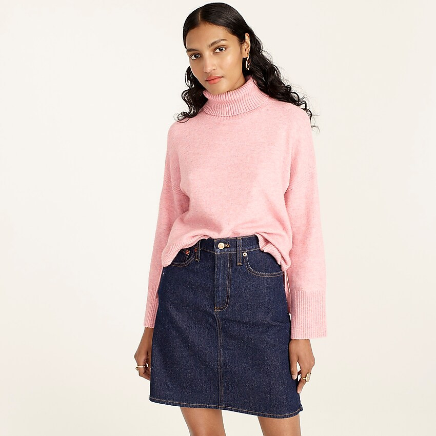 Turtleneck sweater in supersoft yarn | J. Crew US