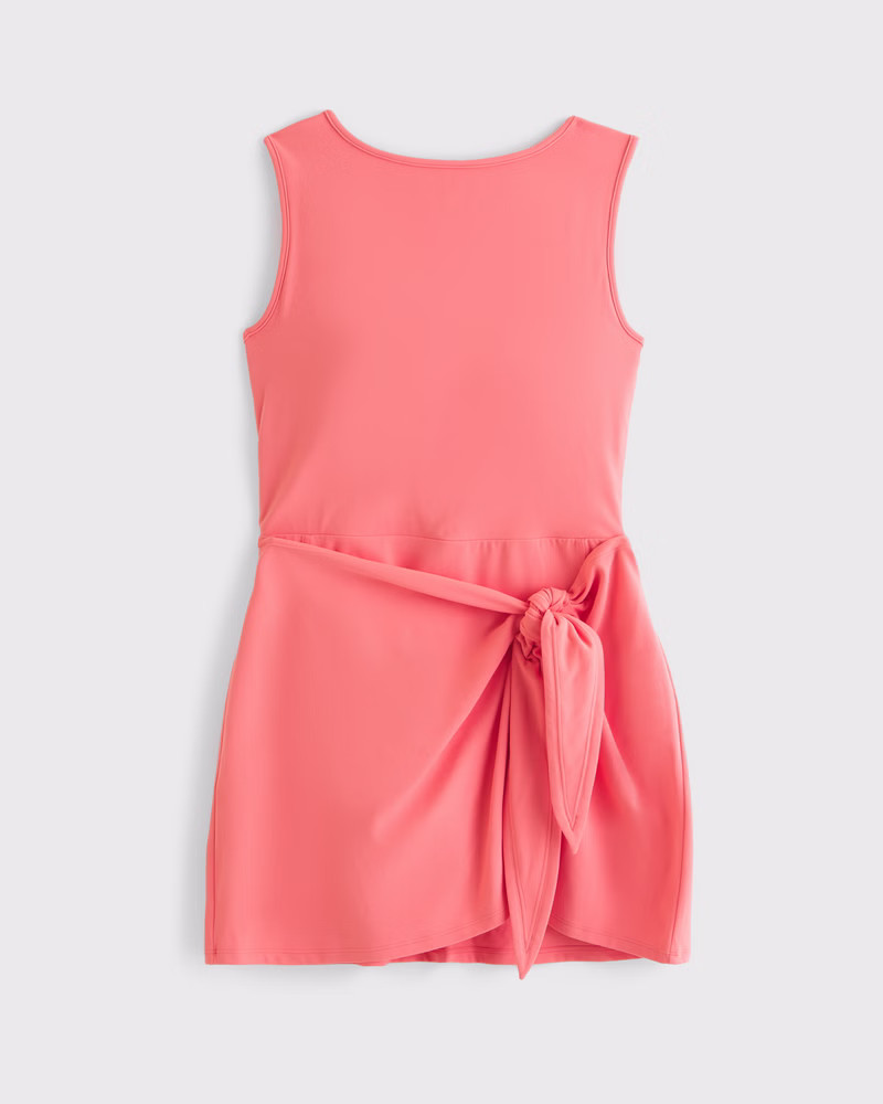 YPB Tie Game Dress | Abercrombie & Fitch (US)