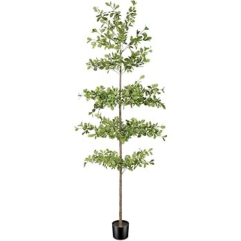 Faux Black Olive Tree 7ft – Artificial Shady Lady Tree with Realistic Leaves & Natural Branches... | Amazon (US)