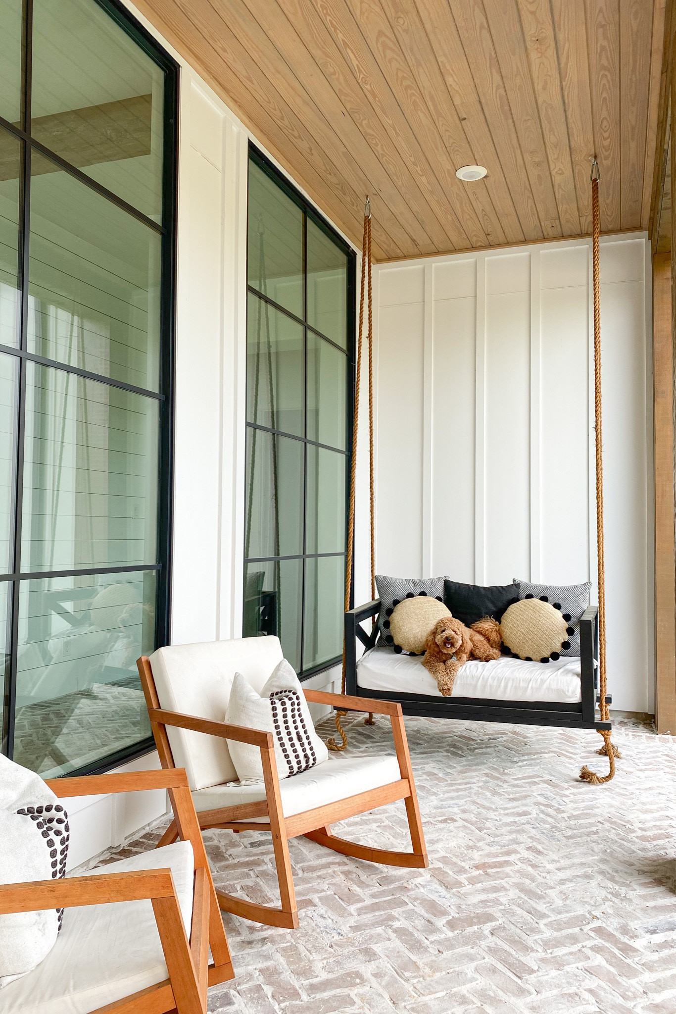 Our front porch rocking chairs have cushion covers that can be removed and machine washed! 

Patio furniture/ patio furniture/ outdoor furniture/ porch swing / porch daybed 



#LTKfamily #LTKSeasonal #LTKhome