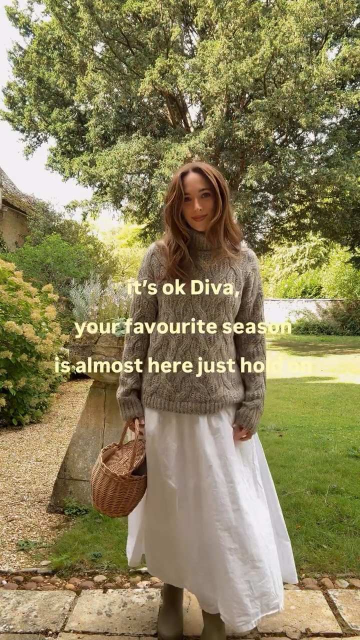 Autumn outfits pending 🍂 cable knit jumper is old Lilysilk, similar linked below

#LTKautumn #LTKFashionMonth #LTKstyletip