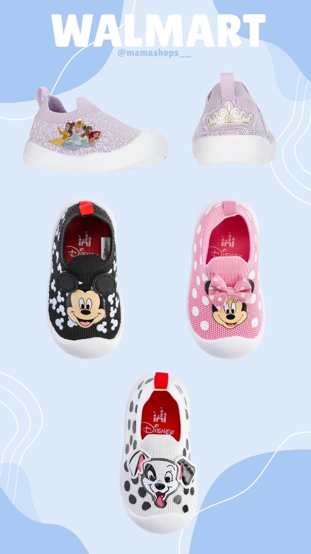 Disney infant shoes for Boys and Girls, find them at Walmart👶🏻😍

All items linked here🔗🛍️

#LTKmomlife #LTKSeasonal #LTKBaby