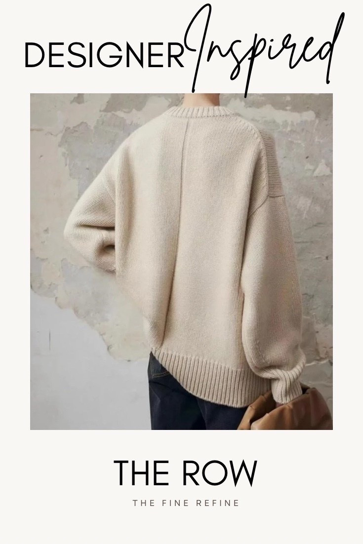 This quiet-luxury sweater is inspired by The Row’s iconic Ophelia knit, giving you that elevated, European-style aesthetic for less #LookForLess

#LTKOver40 #LTKFindsUnder100 #LTKTall