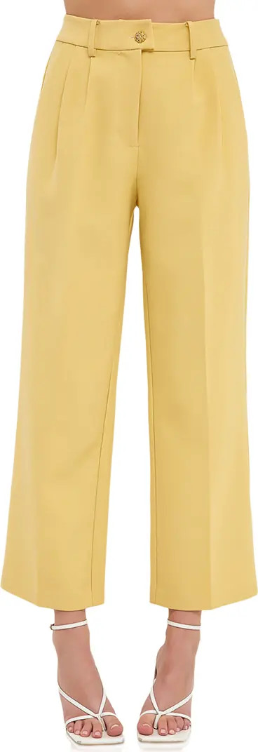 English Factory Front Pleat Trousers | Nordstrom | Nordstrom