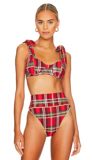 Blair Top in Holiday Plaid | Revolve Clothing (Global)