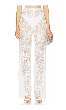 Bronx and Banco Capri Blanc Lace Pant in White from Revolve.com | Revolve Clothing (Global)