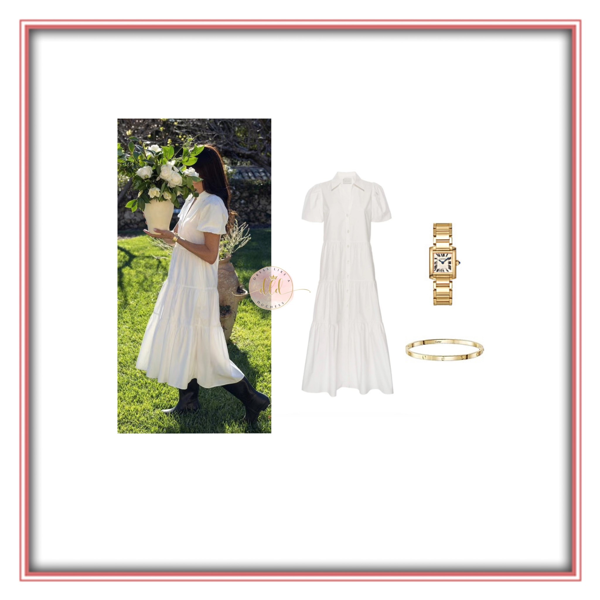 3/17/26 Meghan Markle new floral
Collab Launch with High Camp Supply wearing Brochu Walker Havana dress