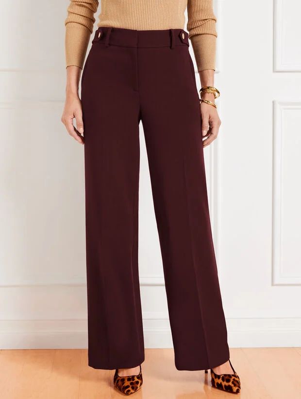 Talbots Greenwich Wide Leg Pants | Talbots