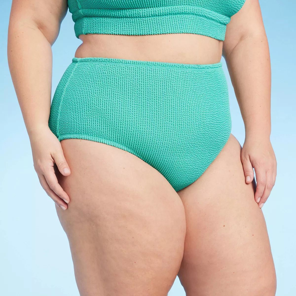 Women's Pucker High Waist Bikini Bottom - Kona Sol™ | Target