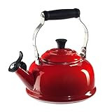 Le Creuset Enamel On Steel Whistling Tea Kettle, 1.7 qt., Caribbean | Amazon (US)