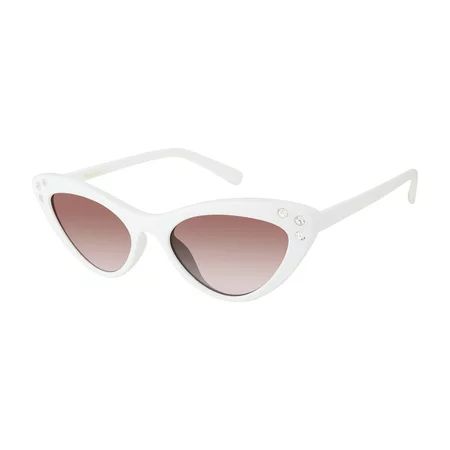 Circus by Sam Edelman Women's CC486 Wide Cat-Eye Sunglasses with Rhinestone Detail Accents & 100% UV | Walmart (US)