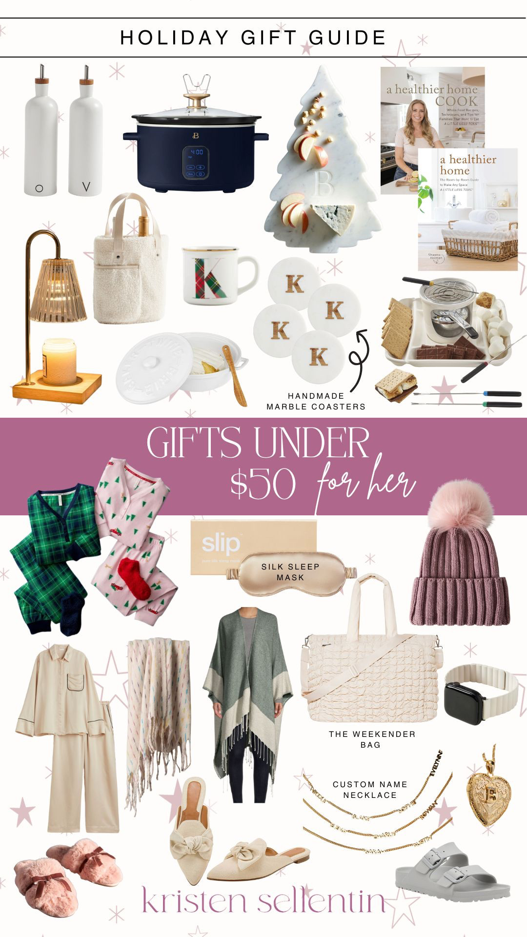 Holiday Gift Guide: Gifts Under $50 for Her 

 

#LTKGiftGuide #LTKHoliday #LTKFindsUnder50